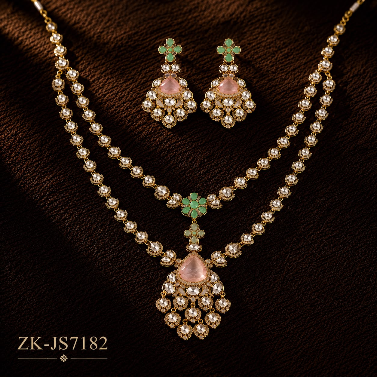 MINT PINK MALA SET