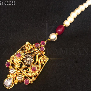 Filigree Necklace Ruby kit Set