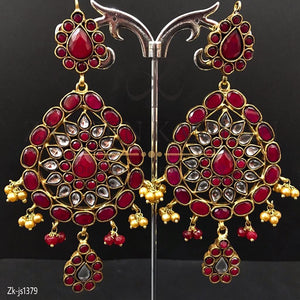 Adequately Ruby Necklace Set