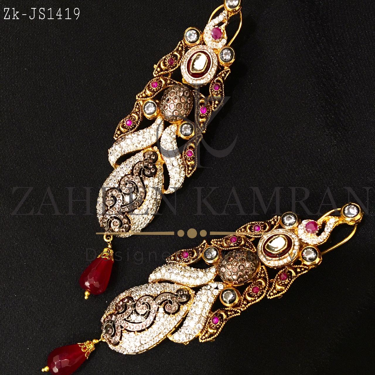 Filigree Ruby Necklace