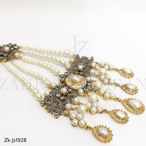 Gold Plated Royal Necklace Set