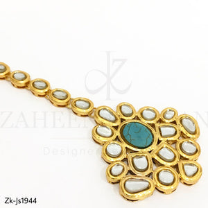 Feroza Zay Kundan necklace Set