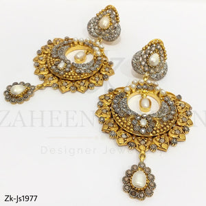 Golden Moon Bridal Necklace Set