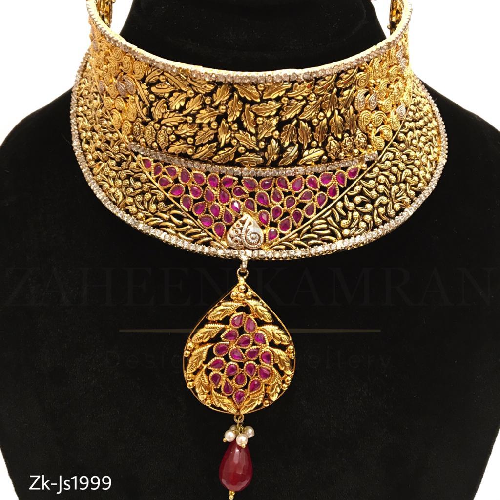 Gold Ruby Set