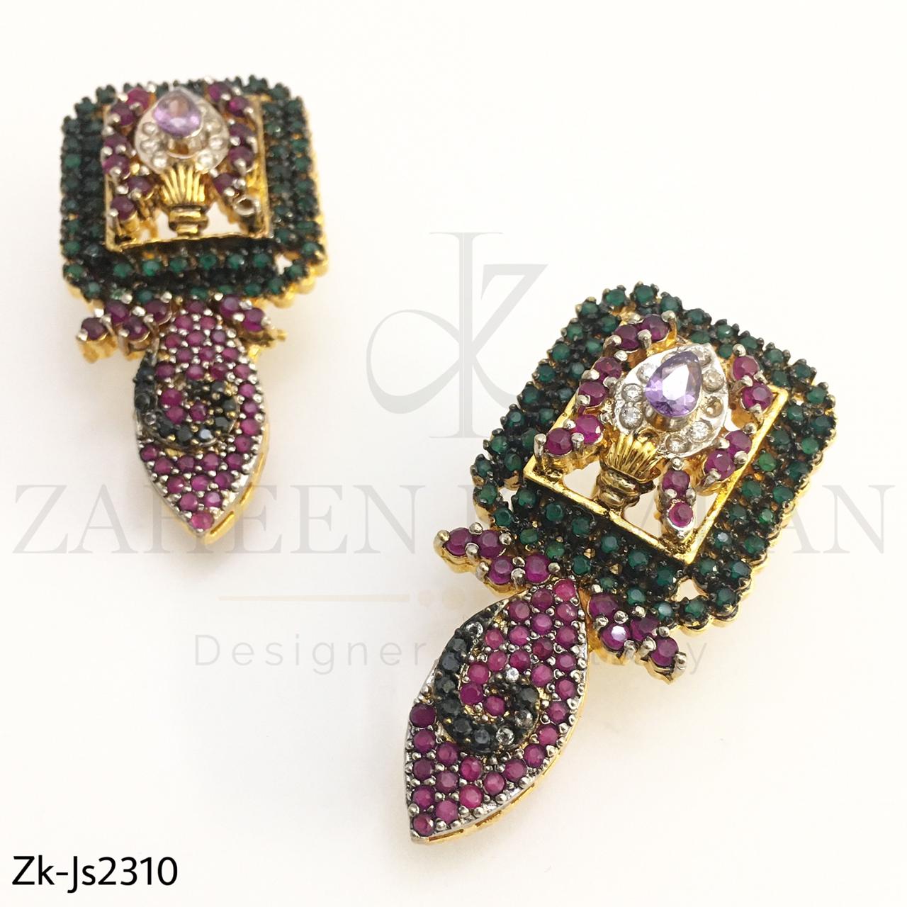 Amethyst Pendant Mala Set