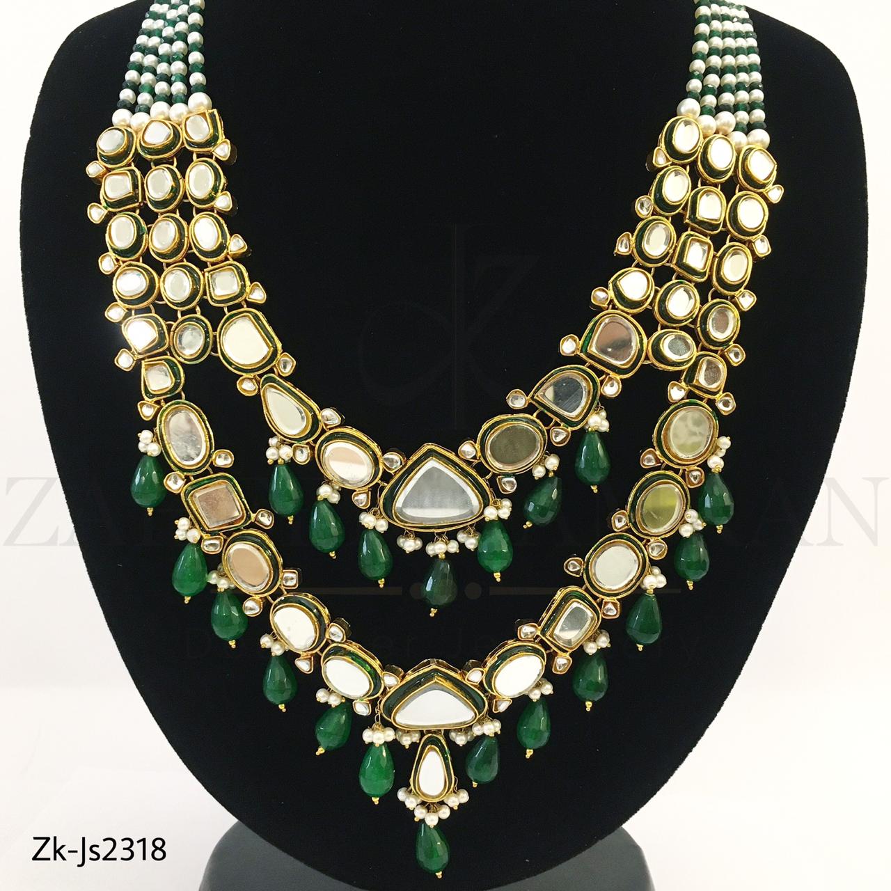 Kundan Meena Bridal Set