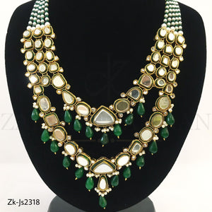 Kundan Meena Bridal Set