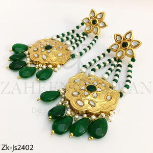 Solid kundan set