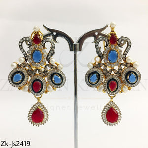 Sapphire ruby Zirconia set