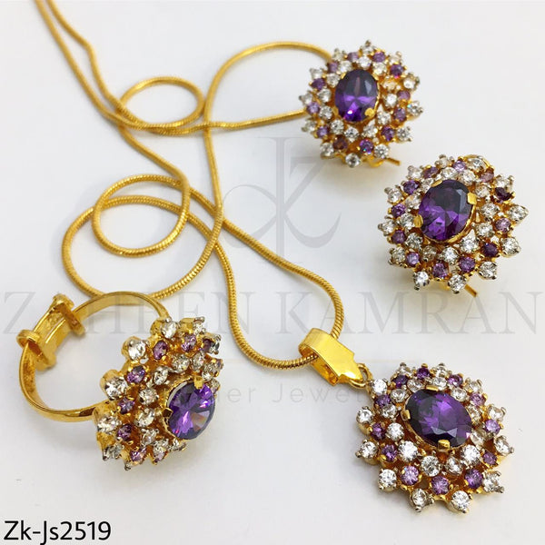 Amethyst Zirconian set