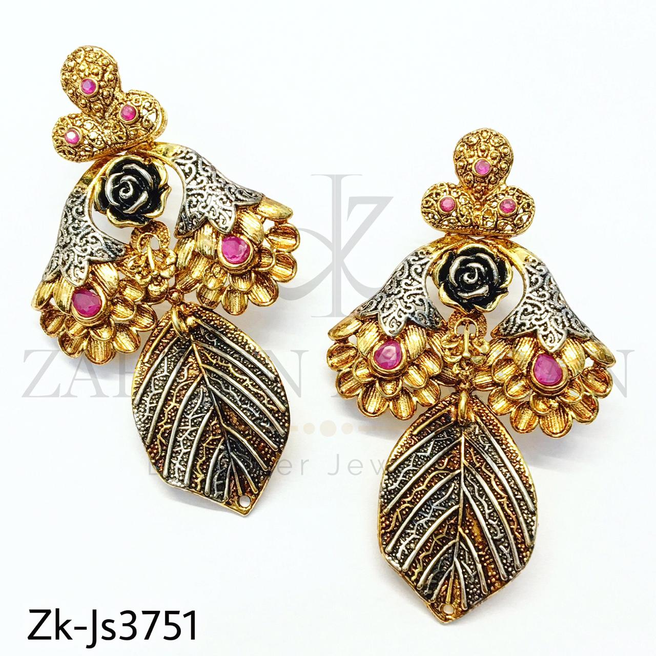 Trendy leaf stylish set