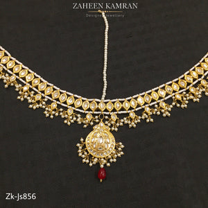 Chandni Kundan Necklace kit Set!