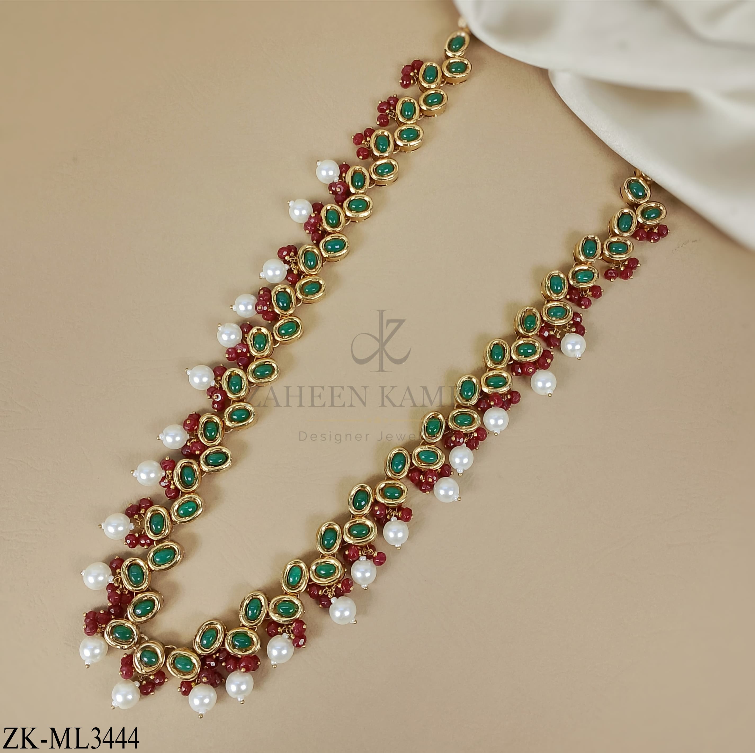 RUBY EMERALD MALA