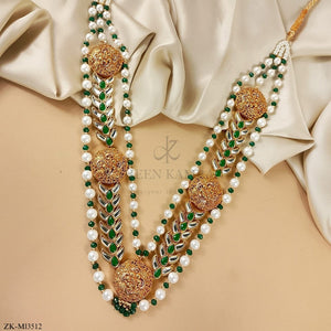 EMERALD KUNDAN MALA