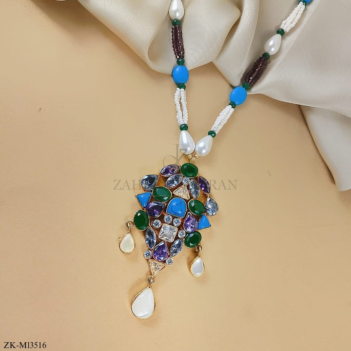 FEROZA EMERALD MALA