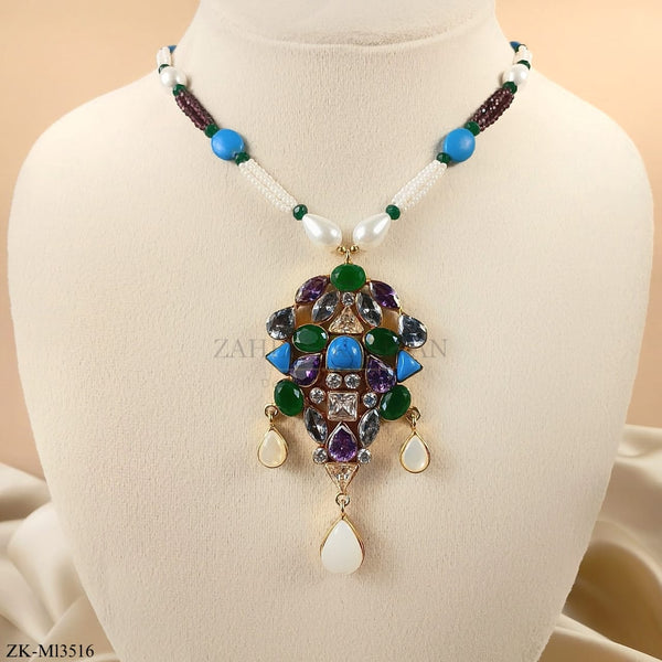 FEROZA EMERALD MALA