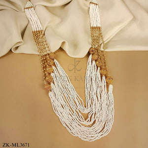 PEARLS LAYERED MALA