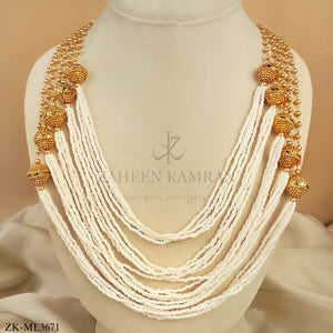 PEARLS LAYERED MALA