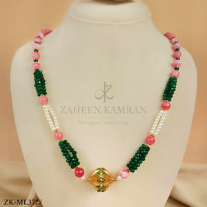PINK ZIRCONIA MALA