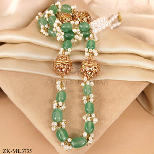 GREEN JADE MALA