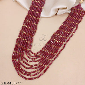RUBY LAYERED MALA