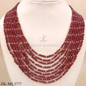 RUBY LAYERED MALA