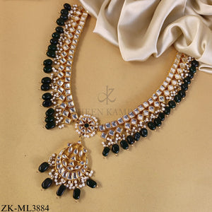 EMERALD KUNDAN MALA