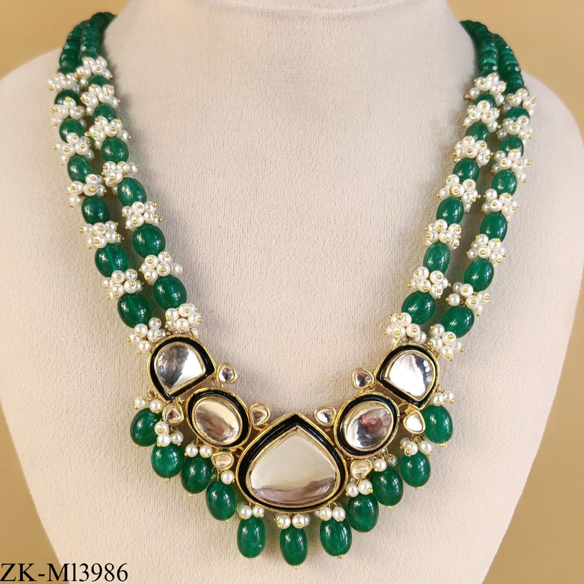 EMERALD SHEESH MALA
