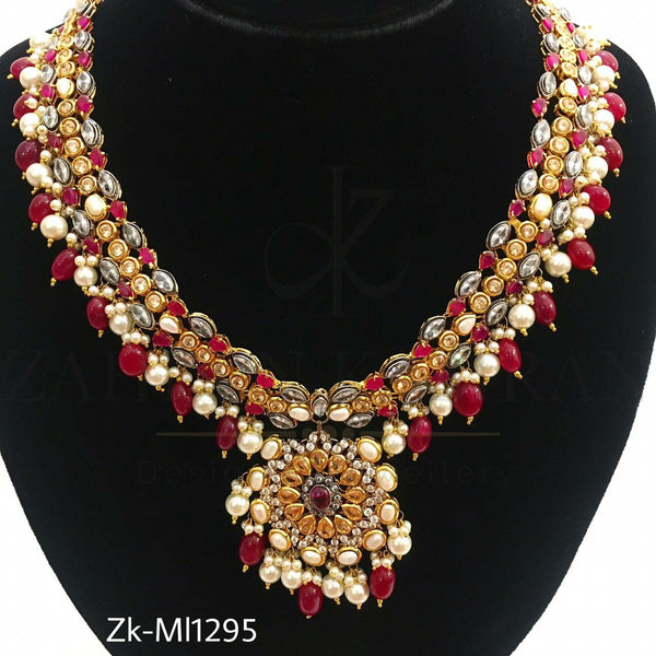 Ruby kundan Mala