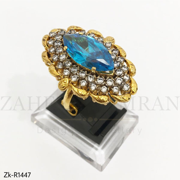 Blue Topaz Ring