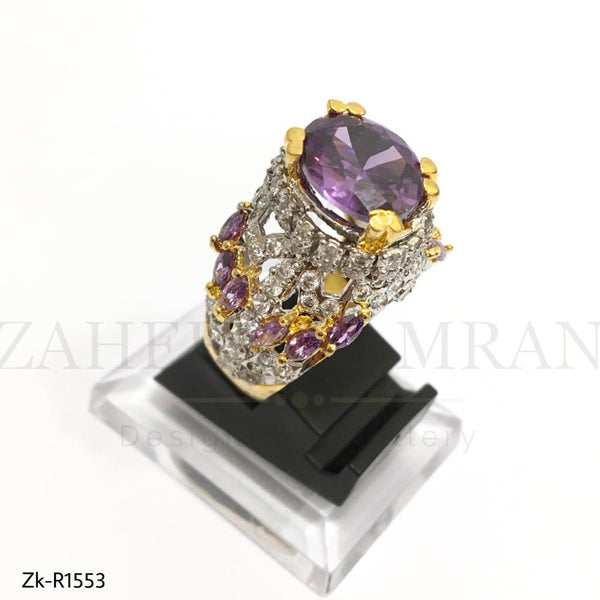 Gorgeous Amethyst Silver Ring