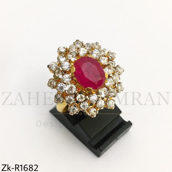 Ruby Zirconia Ring