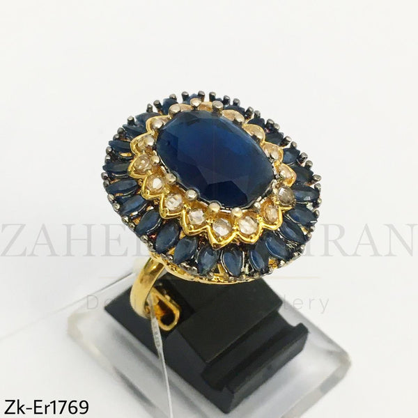 Sapphire Gold Ring