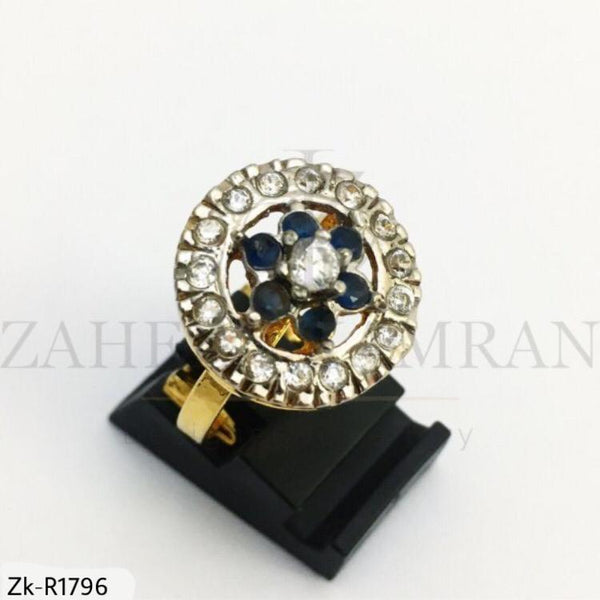 Round flower ring