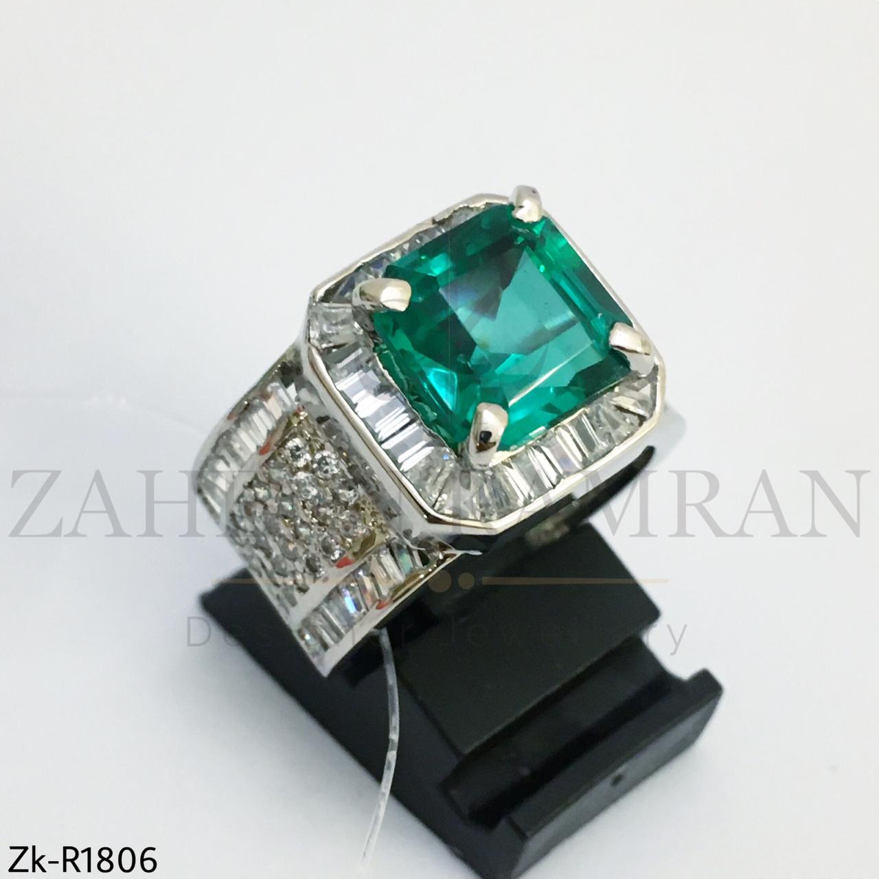 Turquoise band ring