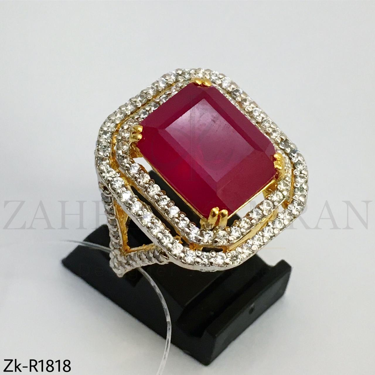 Ruby square ring