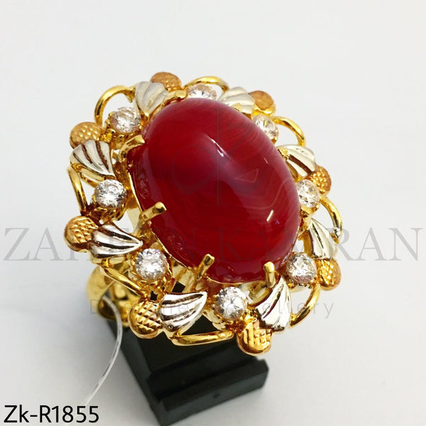 Aqeeq classic ring