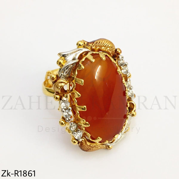 Aqeeq stylish ring