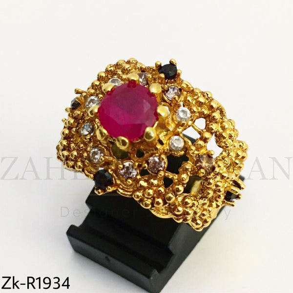 Stylish ruby ring