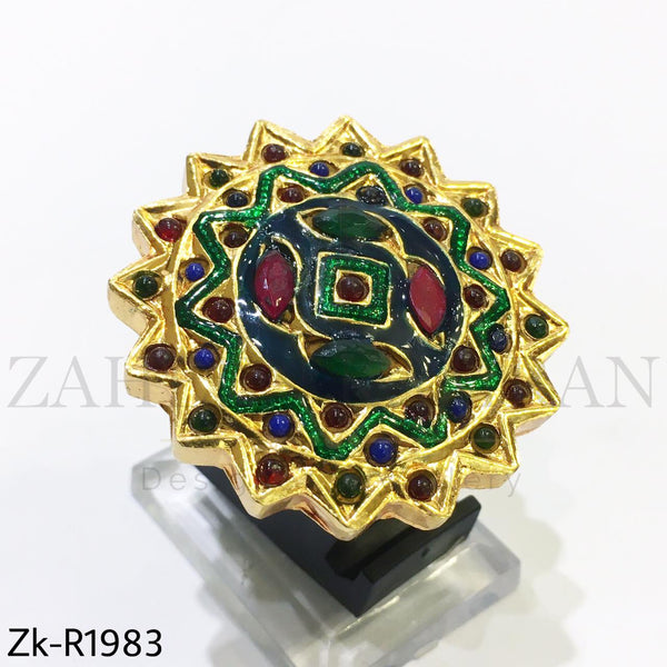 Kundan meena ring