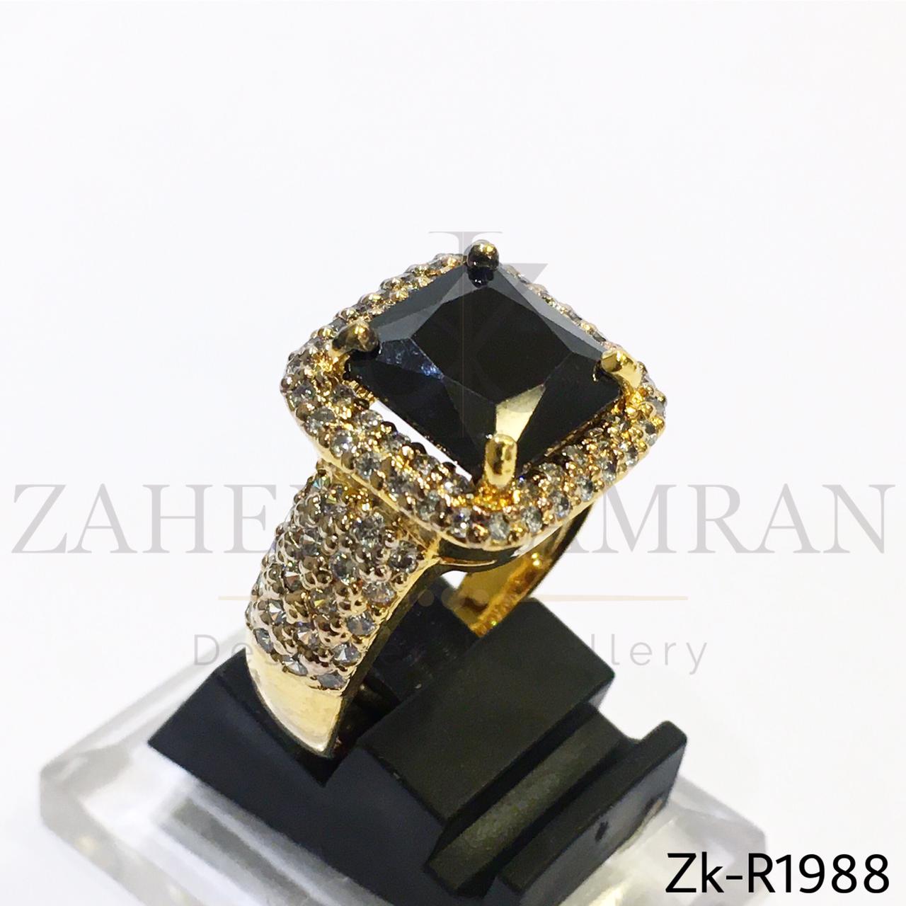 Agate stone ring