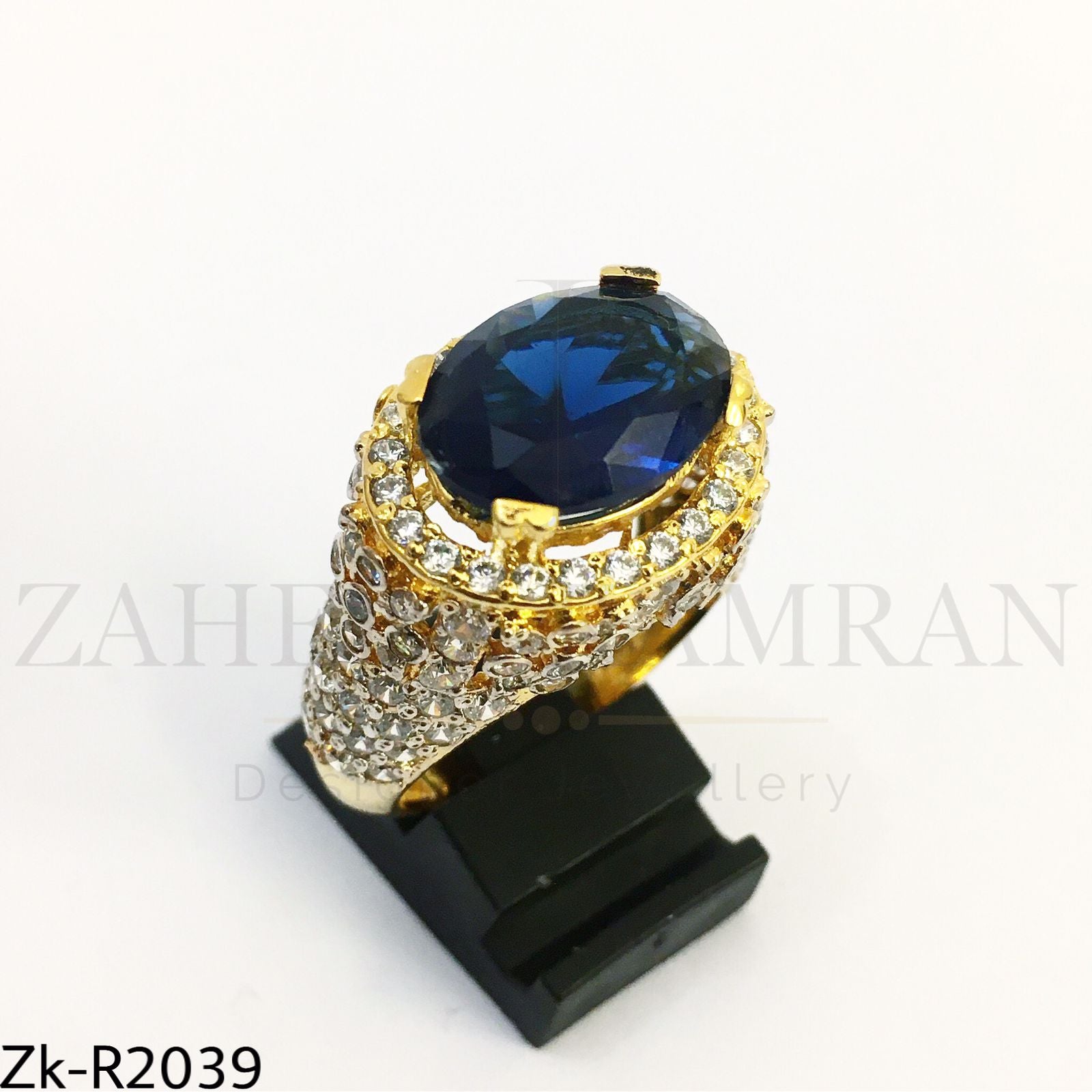 Sapphire Zirconian Ring