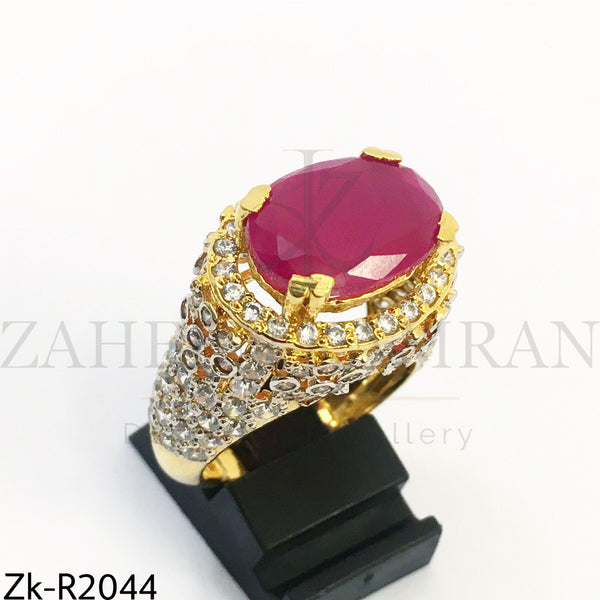 Ruby Oval Ring