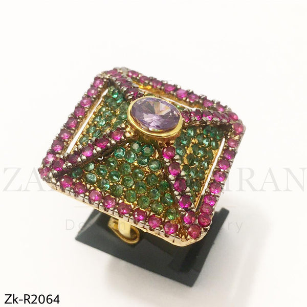 Emerald Ruby Ring