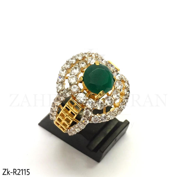 Emerald Band Ring