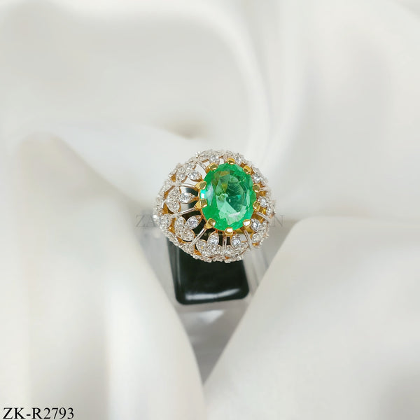925  emerald ring