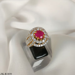 925 ZIRCONS RING