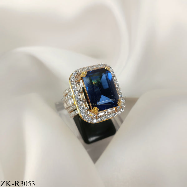 925 Blue Ring