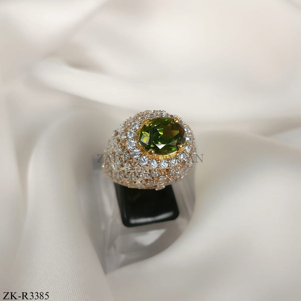 PERIDOT STONE RING