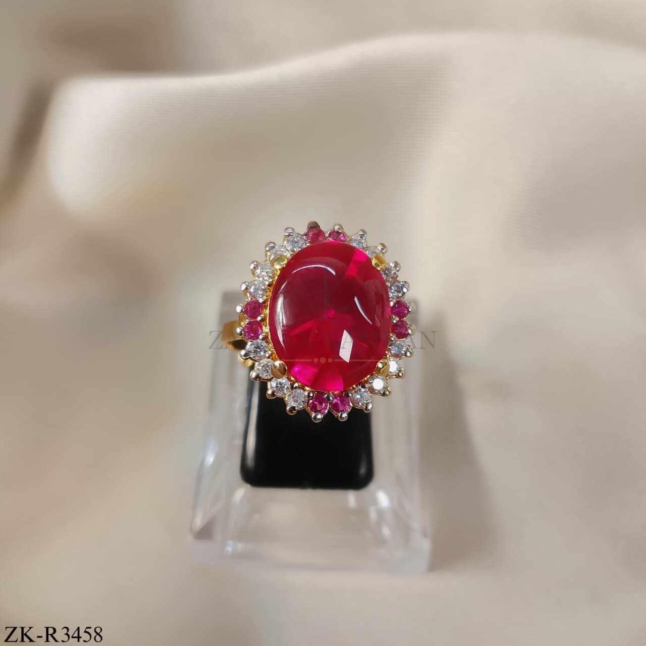 はち✨クリスマス直前商品❣️美しい❣️勝利に導く❣️Ruby ring✨ RUBY RING – Zaheen Kamran